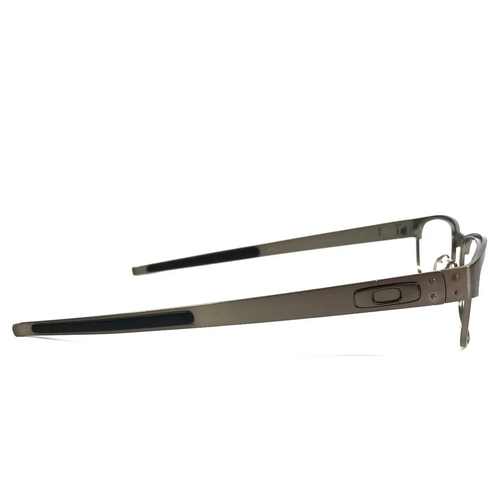 Oakley Eyeglasses Frames Metal Plate OX5038-0655 Brushed Chrome Gray 55-18-140